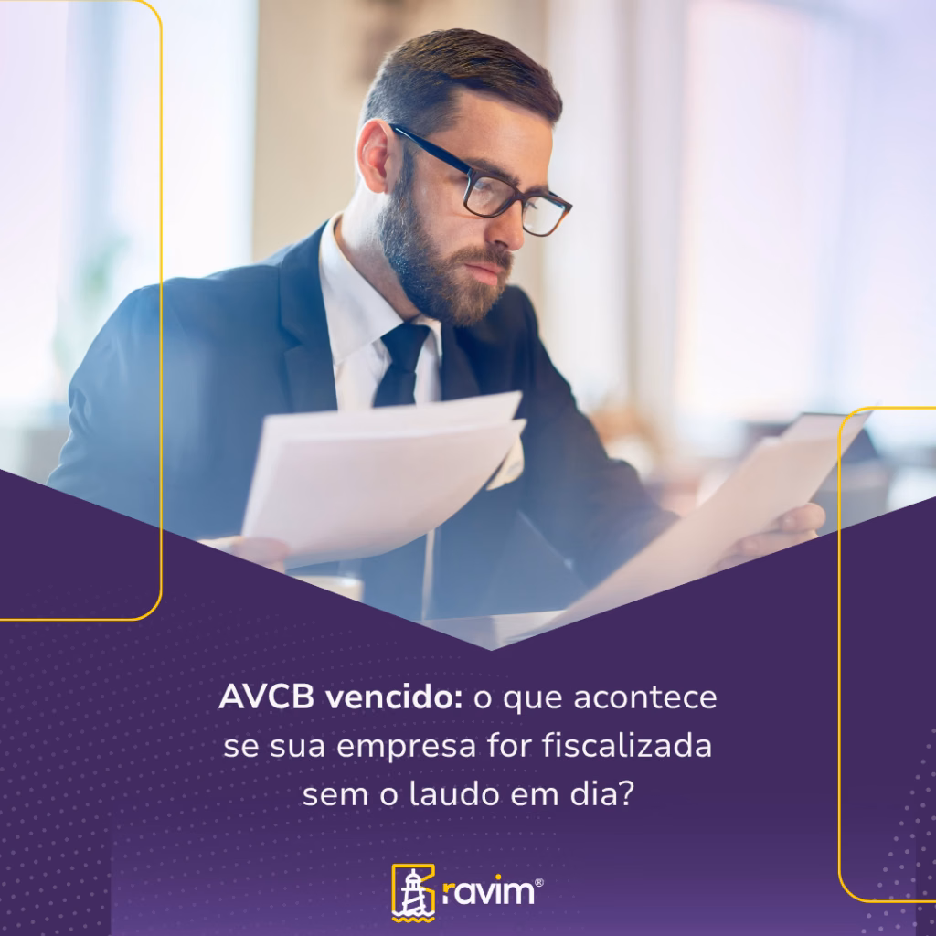 Inspeção técnica e vistoria do Corpo de Bombeiros para renovação e regularização de AVCB vencido em empresas.