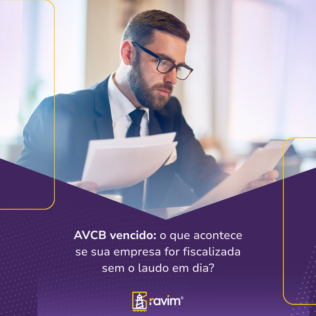 Inspeção técnica e vistoria do Corpo de Bombeiros para renovação e regularização de AVCB vencido em empresas.